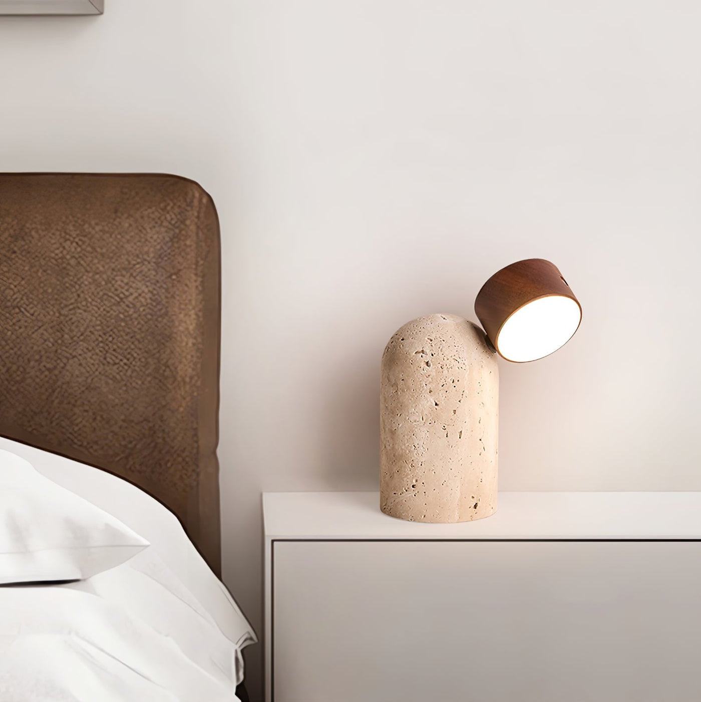 Stone Table Lamp