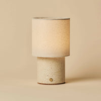 Travertine Rechargeable Table Lamp